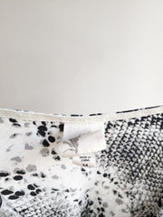 Dont Ask Amanda Black & White Snake Print Dress - M