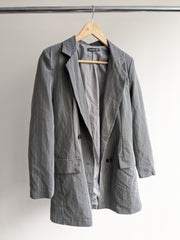 boohoo Grey Thin Blazer - AU 10