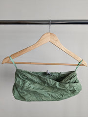 Runaway Light Green 2-piece Long Ruffle Maxi Skirt (L) & Crop Top (M) set