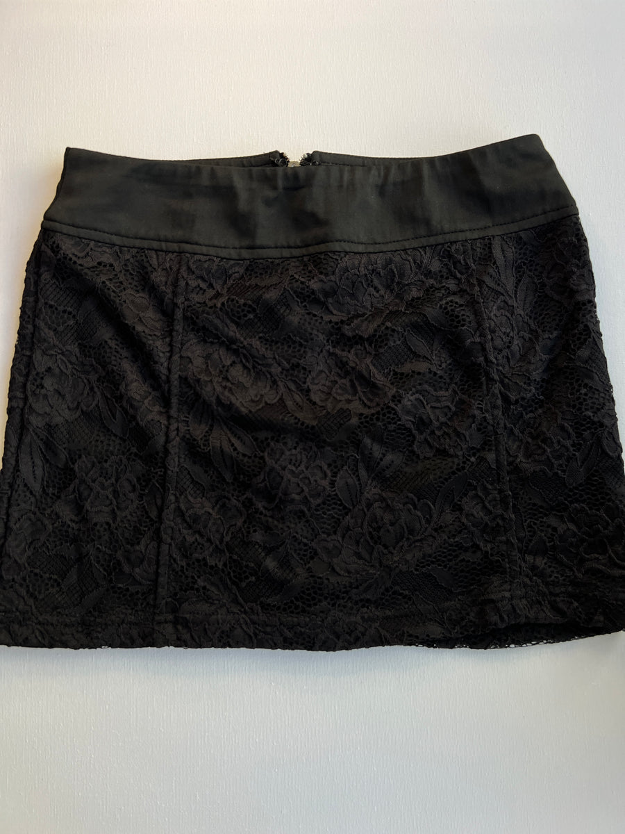 Shareen Vintage Lace Mini Skirt - Au 8