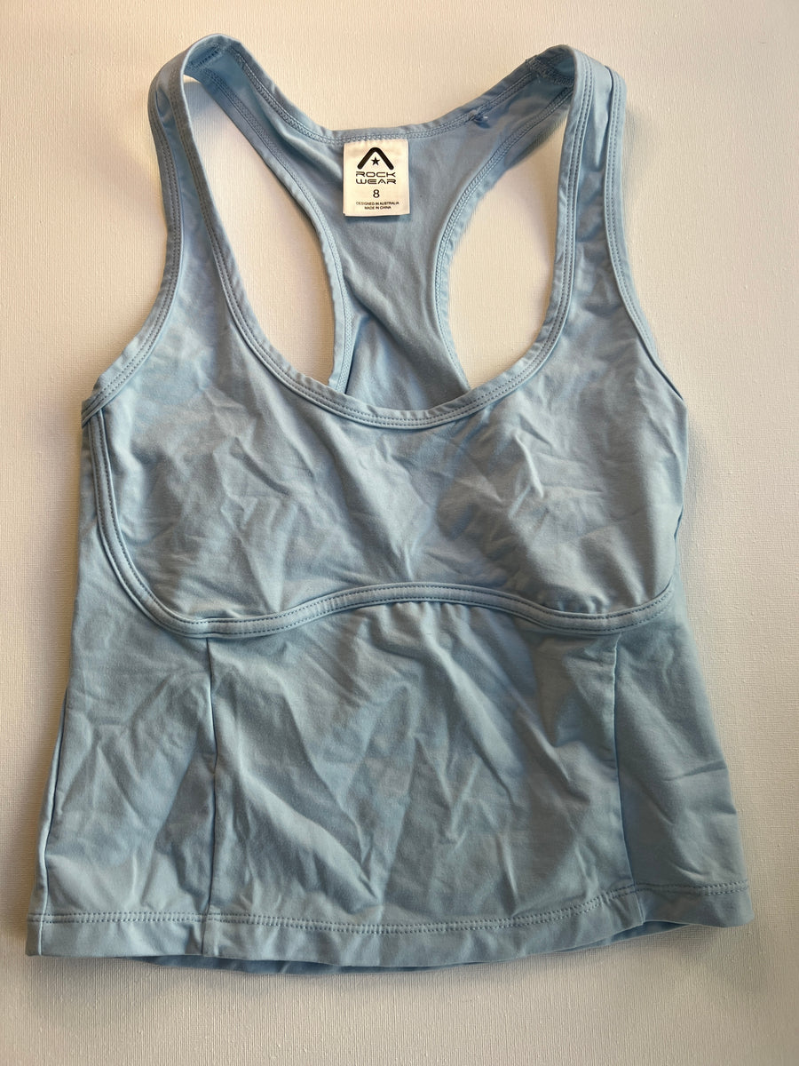 ROCKWEAR Blue Sports Tank Top - Au 8