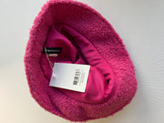 cherrichella Pink Shearling Brooklyn Bucket Hat