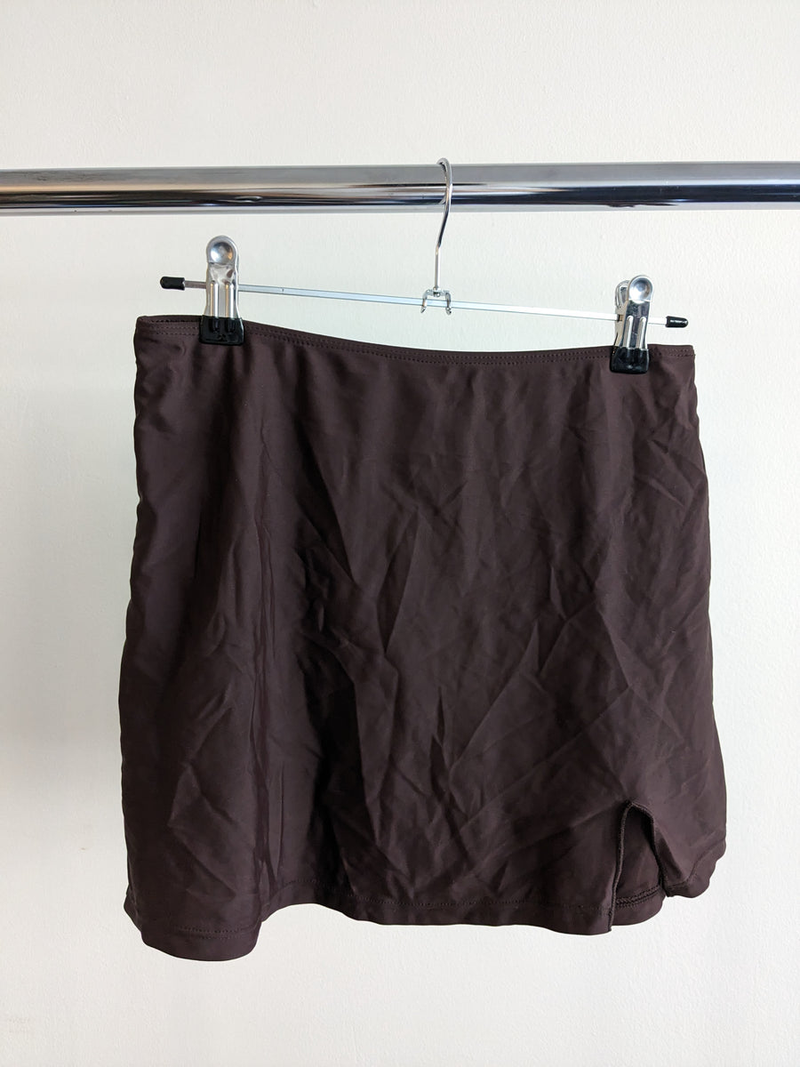 ORPHE Brown Mini Skirt - L