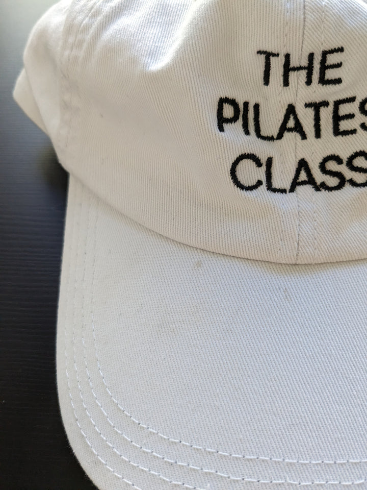 The Pilates Class White Logo Cap