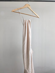 House of CB Champagne Backless Maxi Dress - XS