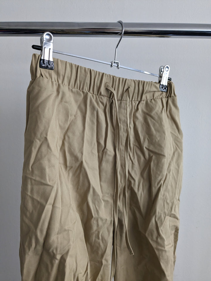 House of CB Olive Green/Beige Pants - XS