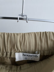 House of CB Olive Green/Beige Pants - XS