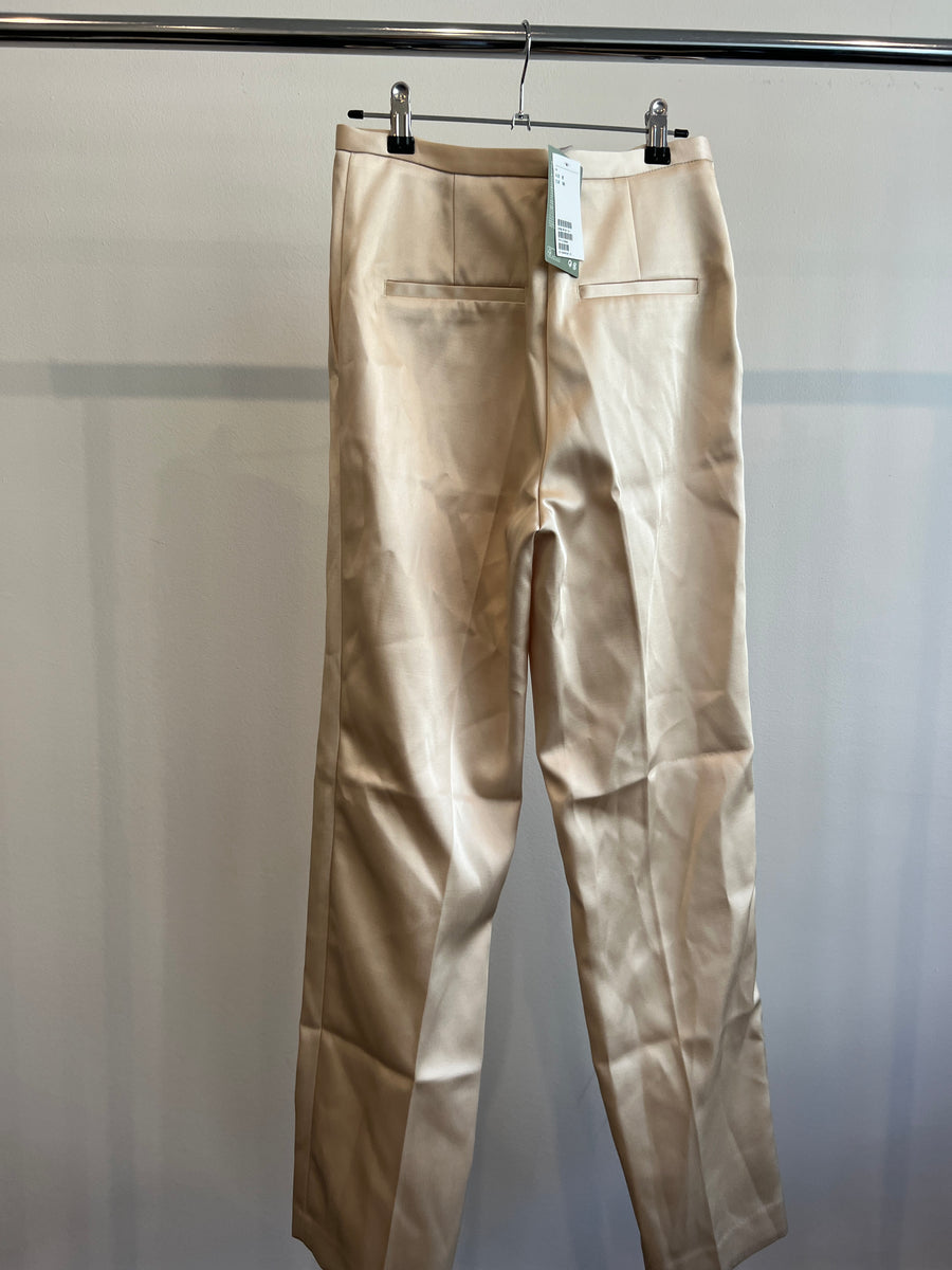 H&M Golden Satin Pants - AU 8