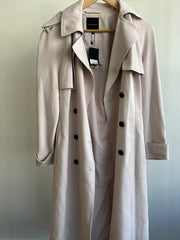 Portmans Dusty Rose Trench Coat - AU 6