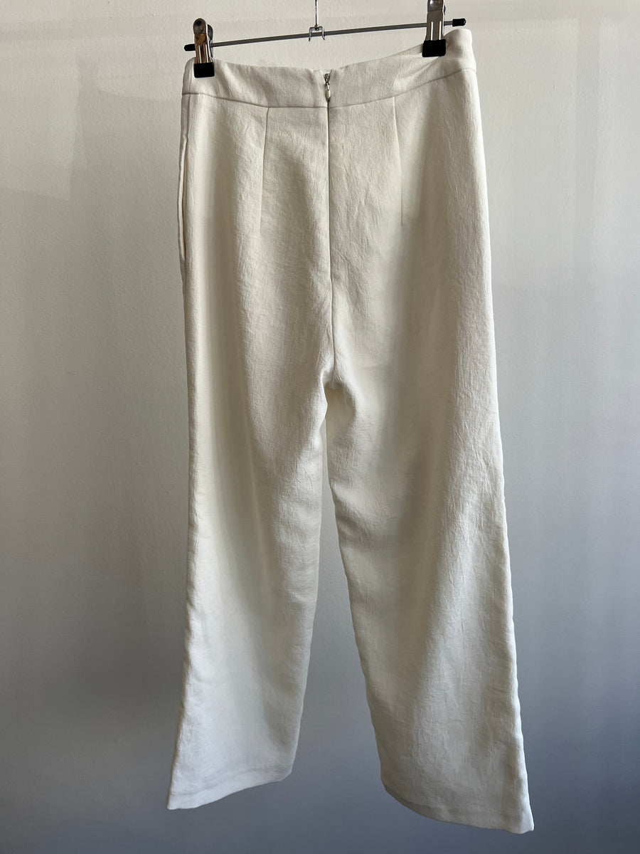 Meshki White Pants - S
