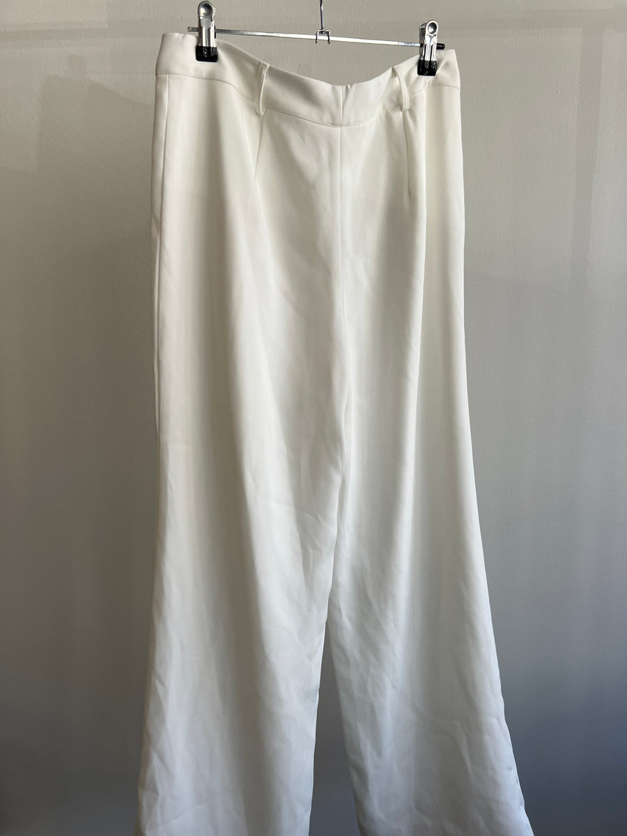 Meshki White Pants - S