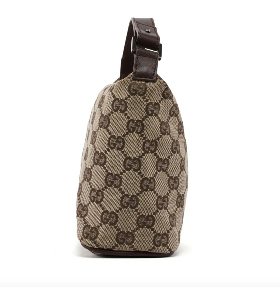 Gucci GG Canvas Beige Mini Bucket Bag