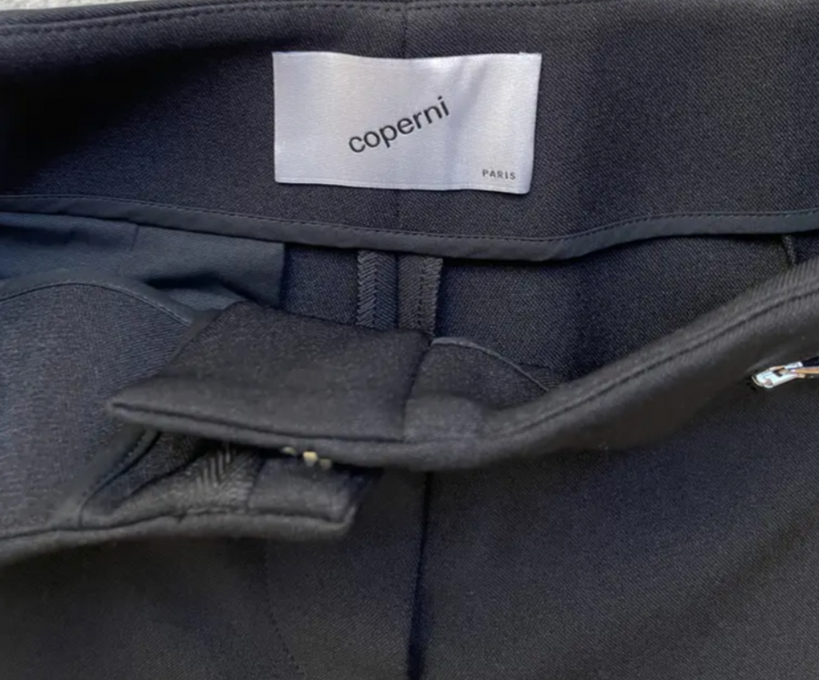 Coperni Black Micro Shorts - UK 10