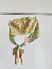 The Wolf Gang Audrey Twist Neck Floral Top - Size S