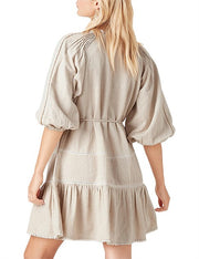 Tigerlily Jessora Ivory Mini Dress - Size AU 10