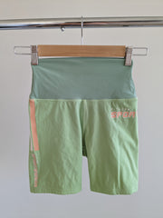 FITAZFK Light Green Legging Shorts - XS