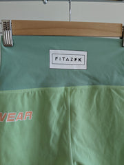 FITAZFK Light Green Legging Shorts - XS