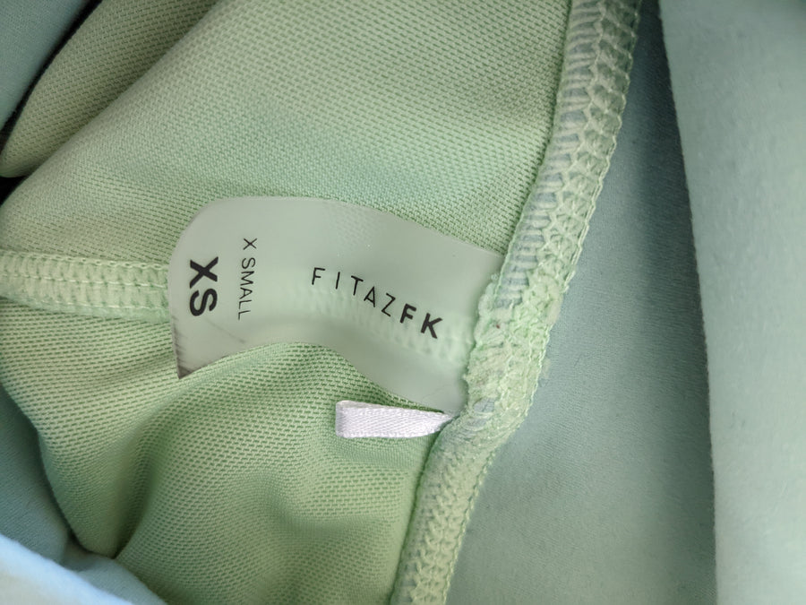 FITAZFK Light Green Legging Shorts - XS