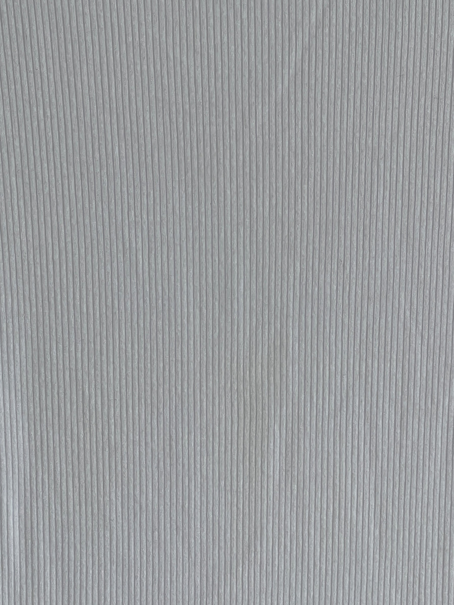 23rd & Madison White Ace Ribbed Long Sleeve Maxi Dress - S