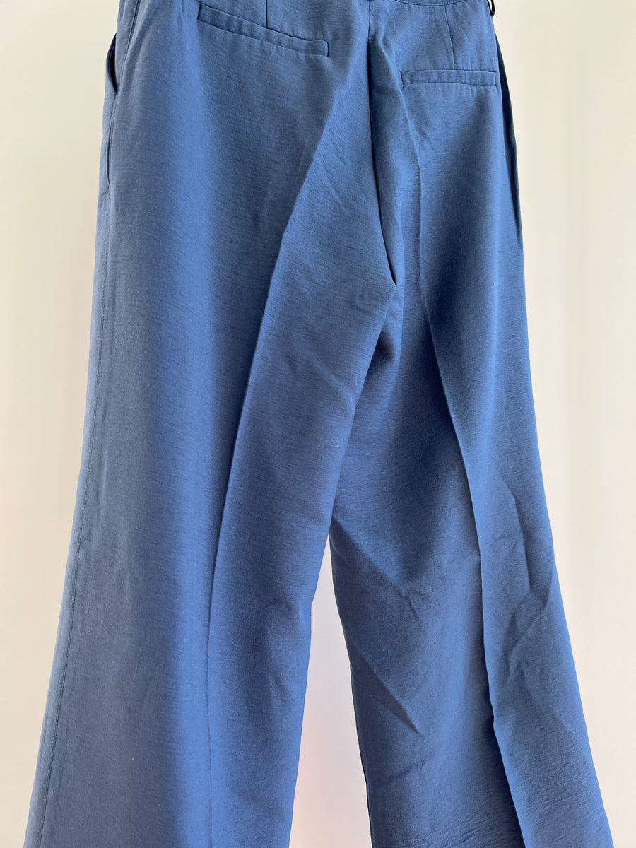 Camilla and Marc Dusty Blue Flayed Pants - AU 6