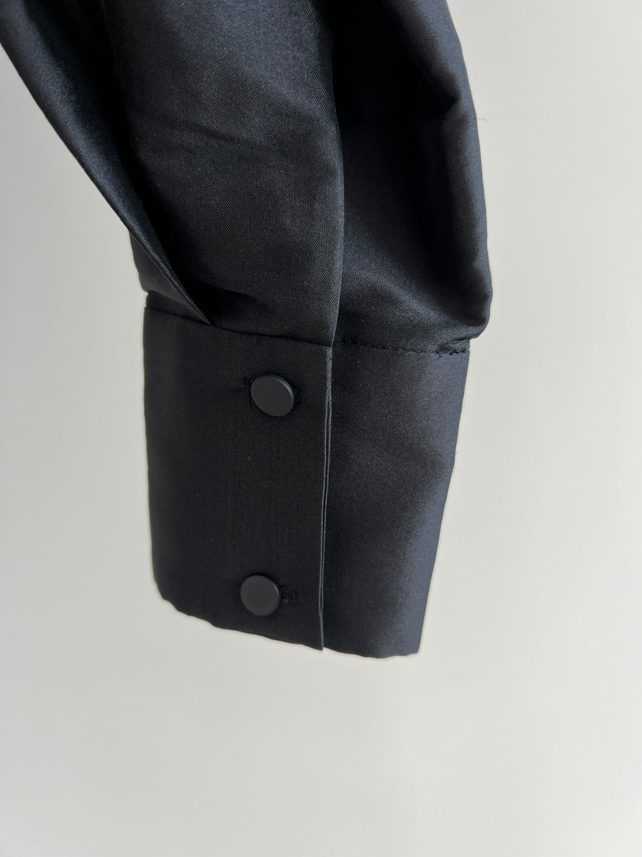 Manning Cartell Exclusive Sample Black Crop Blazer with Belt - S/XS