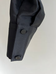Manning Cartell Exclusive Sample Black Crop Blazer with Belt - S/XS