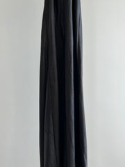 Meshki Black Maxi Dress With Lace Bust Element - XS