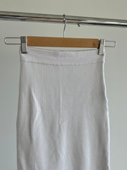 Perfect Stranger White Midi Knit Skirt - AU 4
