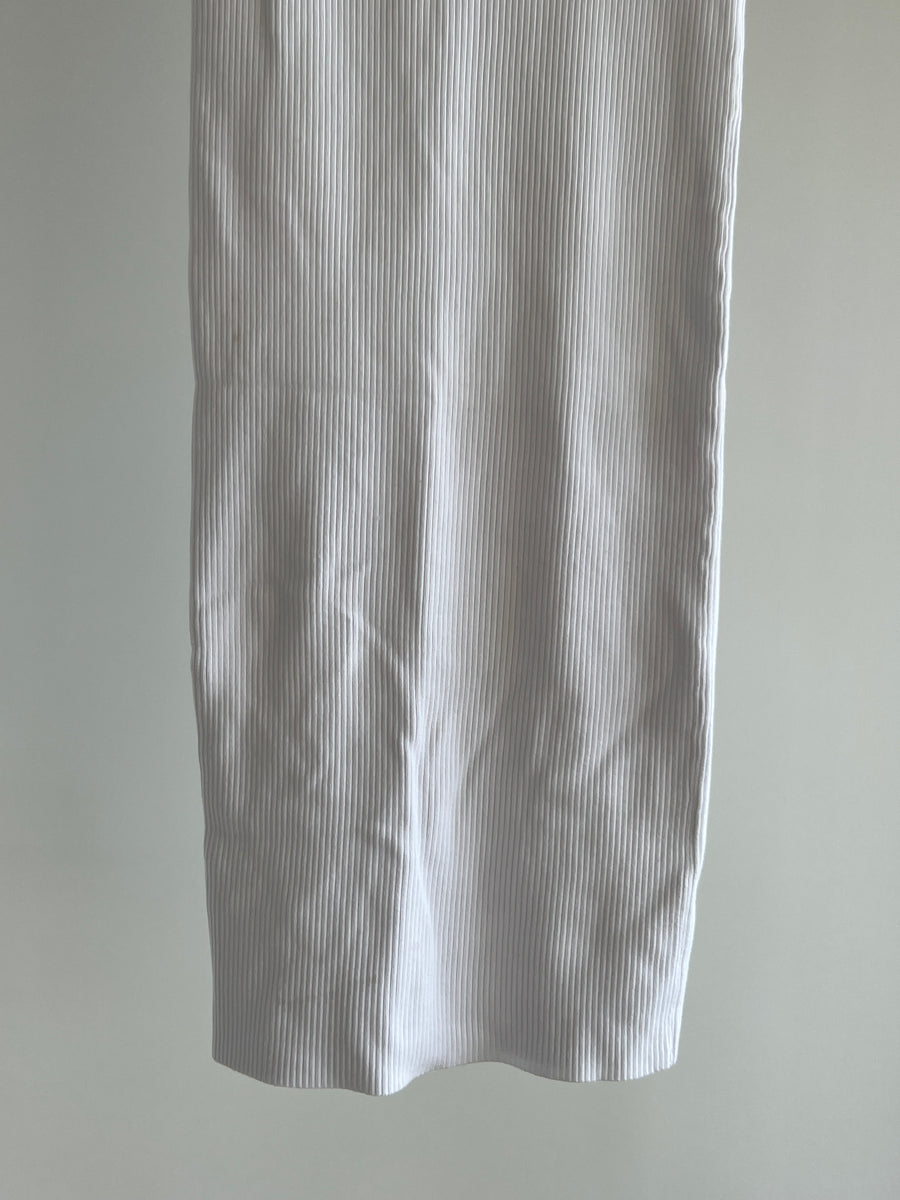 Perfect Stranger White Midi Knit Skirt - AU 4