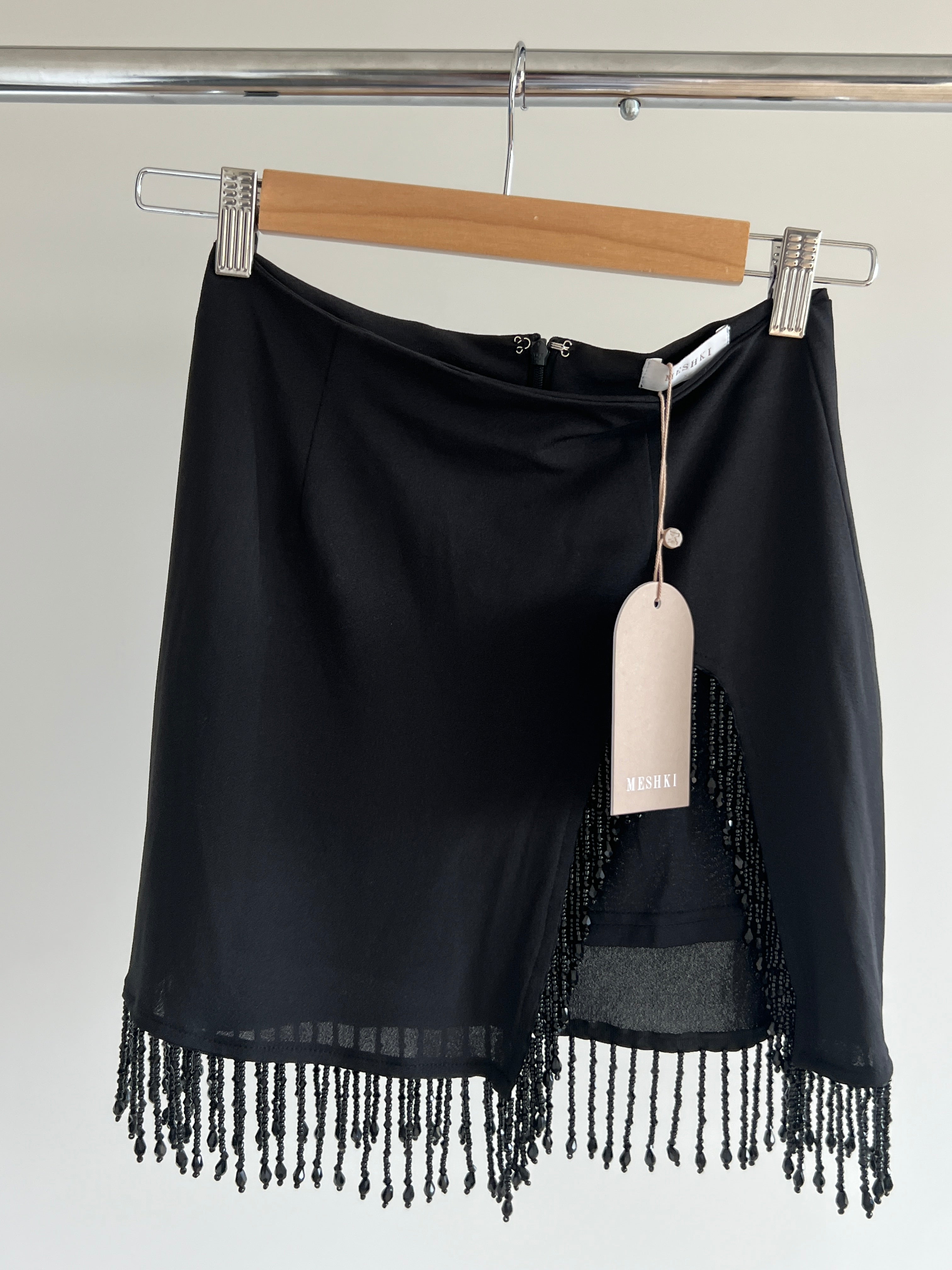 Fringe hotsell skirt meshki