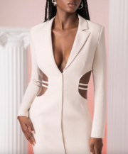 Oh Polly Stone Blazer Dress - AU 6