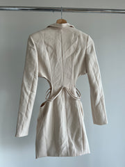 Oh Polly Stone Blazer Dress - AU 6