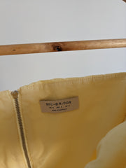 Bec + Bridge Yellow Tied-Front Crop Top - AU 6