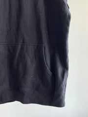 as colour Big Virg Logo Black Hoodie - L