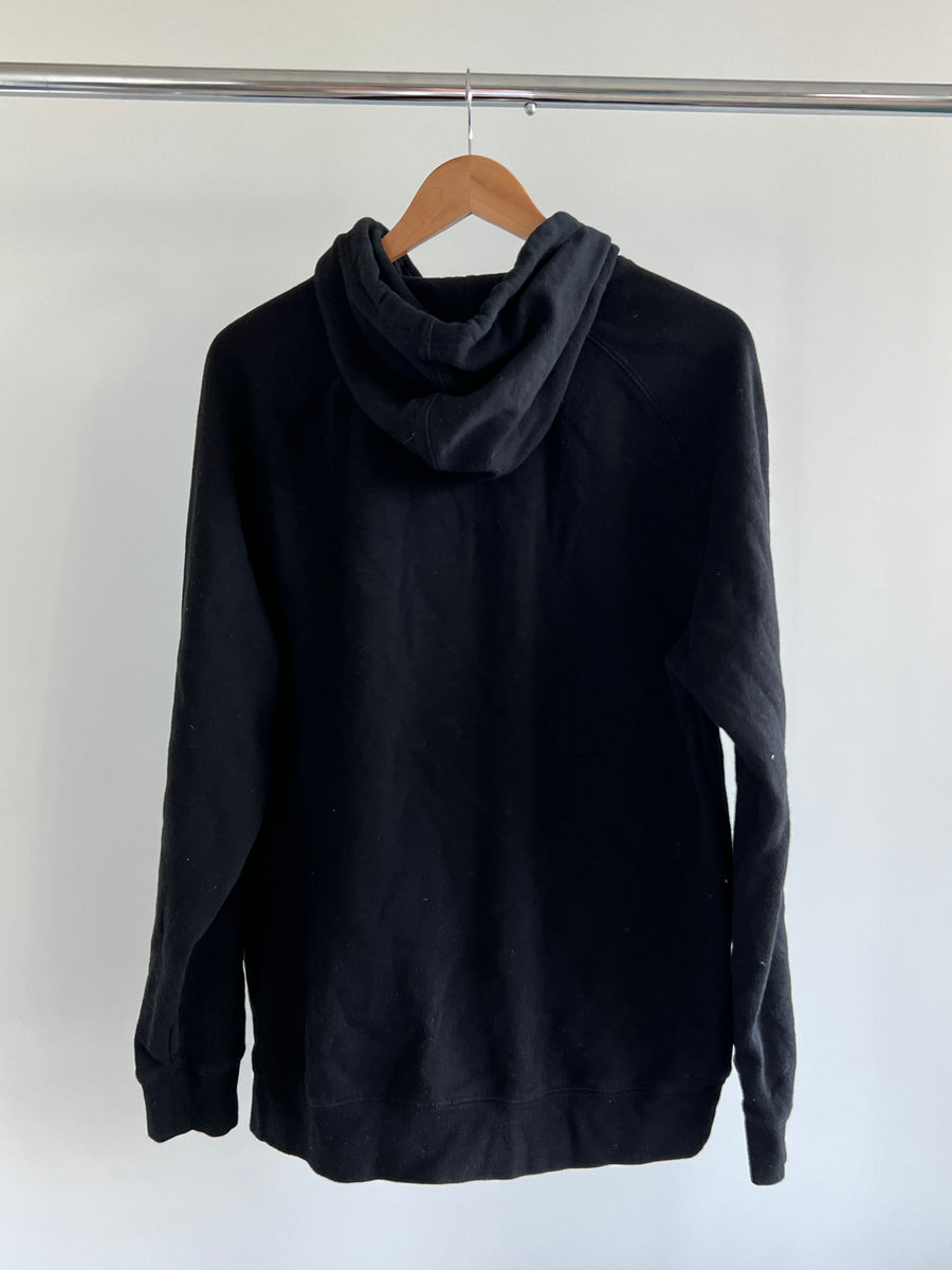 as colour Big Virg Logo Black Hoodie - L