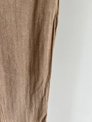Mango Beige Buttoned Pants - Size EU 36