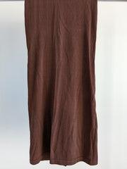 Chosen By Tuchuzy Brown Open-Back Maxi Dress - XXS