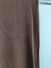Chosen By Tuchuzy Brown Open-Back Maxi Dress - XXS