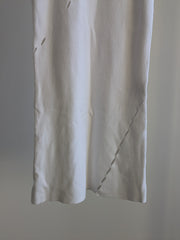 H:ours White Rue Sleeveless Knit Mini Dress - XS