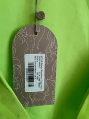 Meshki Lime Green Rheanna Wrap Around Cropped Shirt (L) And Mini Skirt (M) Sets