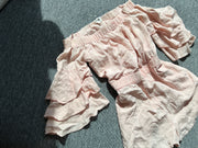 Seed Heritage baby pink pastel jumpsuit playsuit romper - size S