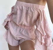 Seed Heritage baby pink pastel jumpsuit playsuit romper - size S