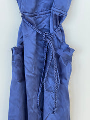 Marcs 100% silk blue silky dress - AU 8