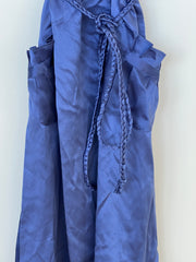 Marcs 100% silk blue silky dress - AU 8