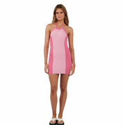 Charlie Holiday Pink Carla Mini Dress - L