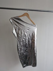 Uptown Silver Mini Dress - M/L