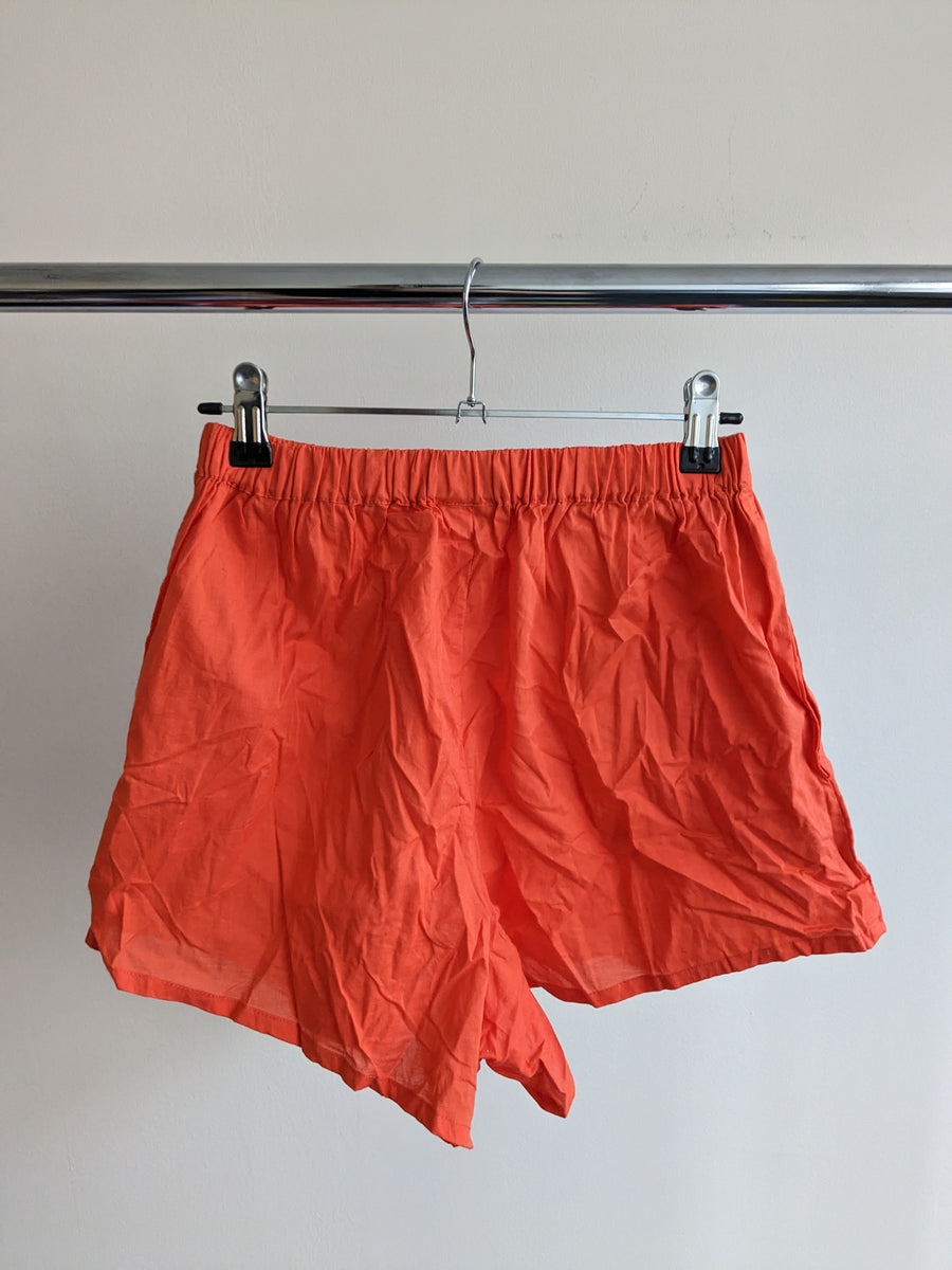 Zulu & Zephyr 100% Organic Cotton Orange Shorts - AU 8