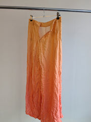 HARLAN sunset orange mykonos palazzo pants - S