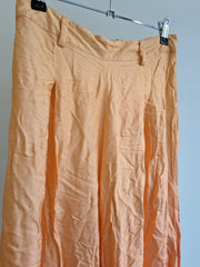 HARLAN sunset orange mykonos palazzo pants - S