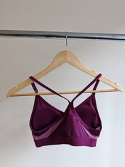 Nike purple sports bra - S